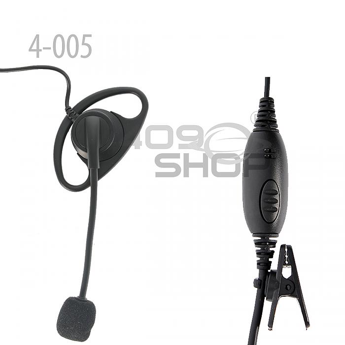 Single Ear Boom Mic with PTT VOX Headset Motorola MTX850 MTX950 MTX8250 MTX9250 